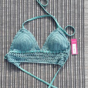 Xhilaration Crochet Bikini Top